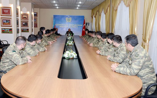 Azərbaycan Ordusunda tərbiyə işinin təşkili üzrə kurs keçirilib - FOTO