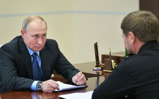 Kadırov Putinin yaxın çevrəsindən danışdı: “Mən Çeçenistanın başçısı kimi...”