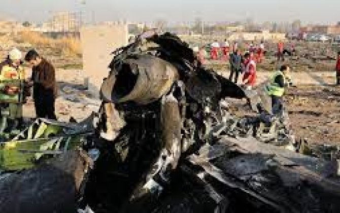 Семьям пассажиров сбитого Ираном самолета присудили 107 миллионов долларов