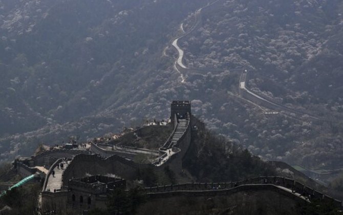 Участок Великой Китайской стены обрушился из-за землетрясения
