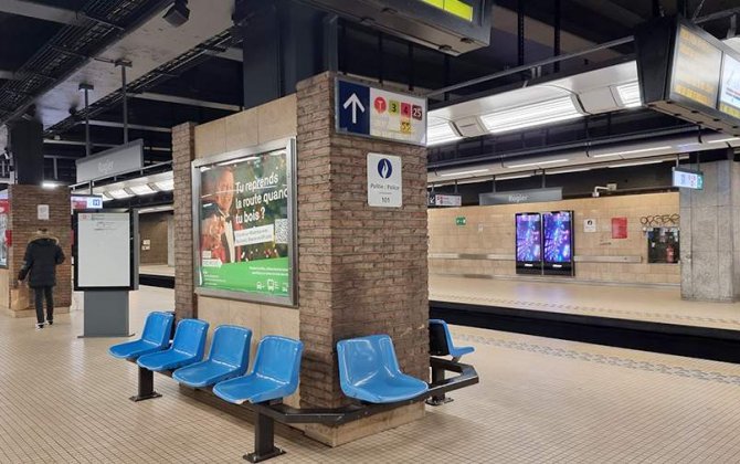 Мужчина толкнул женщину под поезд в брюссельском метро