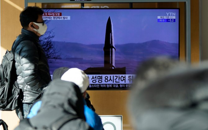 Şimali Koreya bu il artıq dördüncü ballistik raket buraxılışını həyata keçirib...