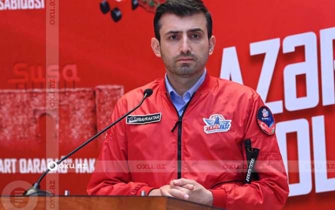 Səlcuq Bayraktar “TEKNOFEST Azərbaycan 2022”nin tanıtım toplantısında çıxış etdi - VİDEO