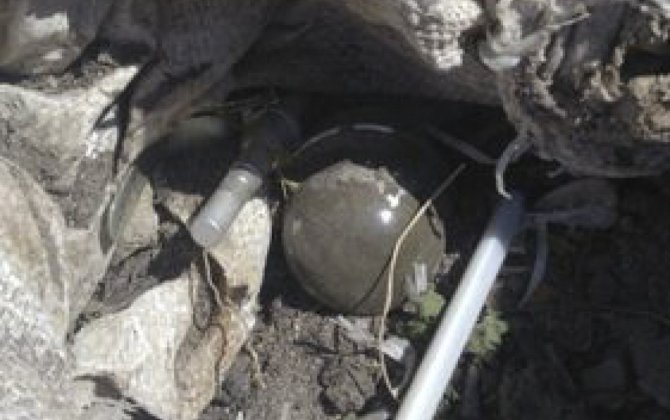 В Баку обнаружена граната во дворе жилого дома – ВИДЕО