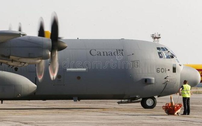 Kanada Ukraynaya təyyarə dolu hərbi yardım göndərdi