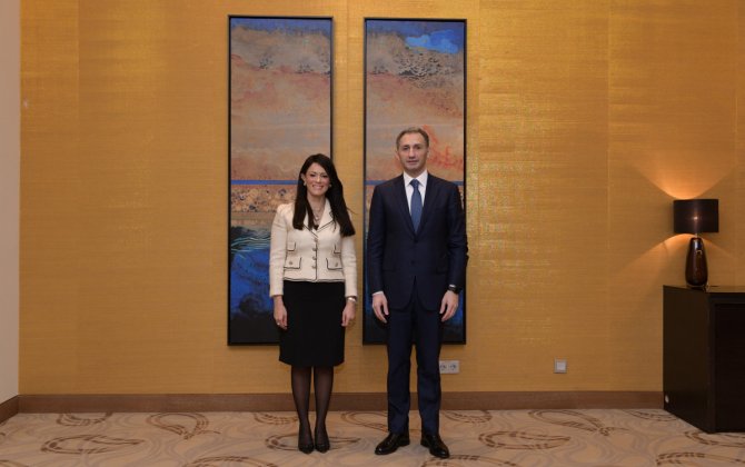 Рашад Набиев встретился в Баку с министром международного сотрудничества Египта