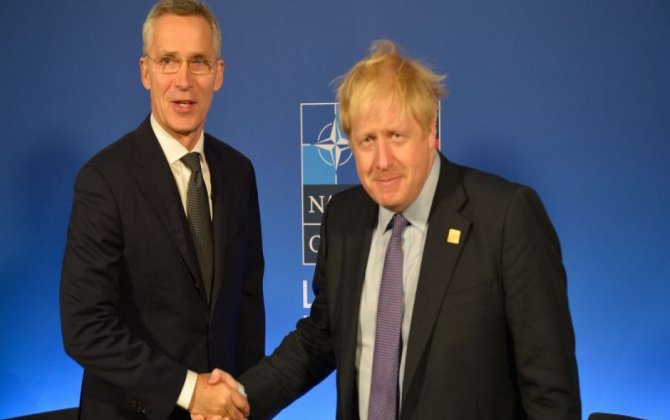 Борис Джонсон и генеральный секретарь НАТО встретились в Эстонии