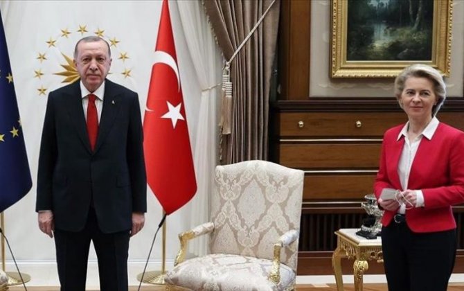 Эрдоган обсудил с главой Еврокомиссии Украину и отношения Анкары с ЕС