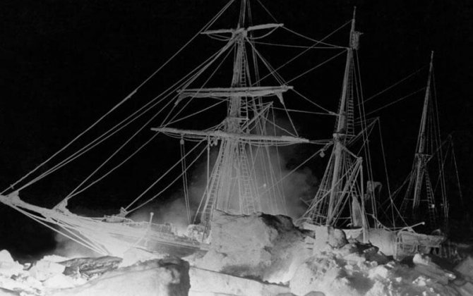 Antarktidanın qərbində 100 il əvvəl batmış gəminin qalıqları tapılıb