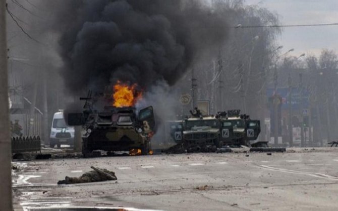 Rusiyanın Ukraynadakı itkiləri açıqlandı: 335 tank, 81 helikopter...