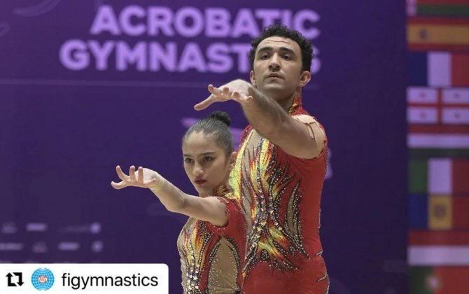 Еще два азербайджанских гимнаста вышли в финал Чемпионата мира в Баку