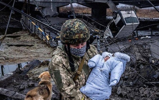 Ukraynada 71 uşaq öldü -