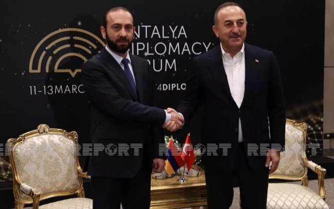 Состоялась встреча глав МИД Турции и Армении