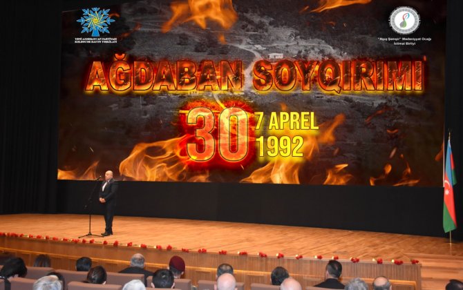 Nizami kino mərkəzində Ağdaban Soyqırımının 30-cu ildönümünə həsr olunmuş anım tədbiri keçirildi