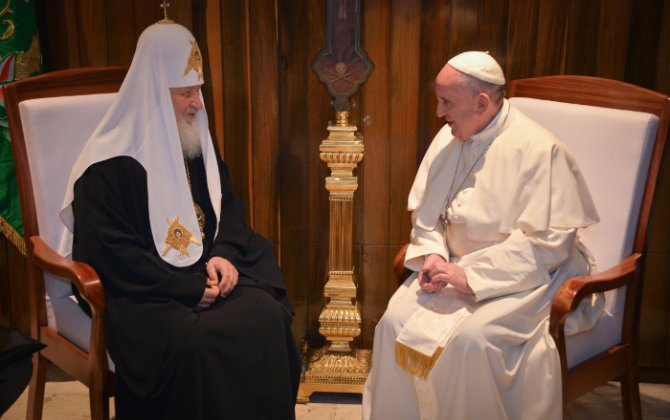 Папа Римский отменил встречу с патриархом Кириллом