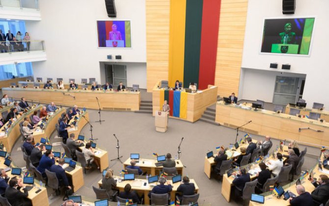 Litva Seymixa0Ukraynadakı hadisələri soyqırımı, Rusiyanı isə terrorçu dövlət kimi tanıdı