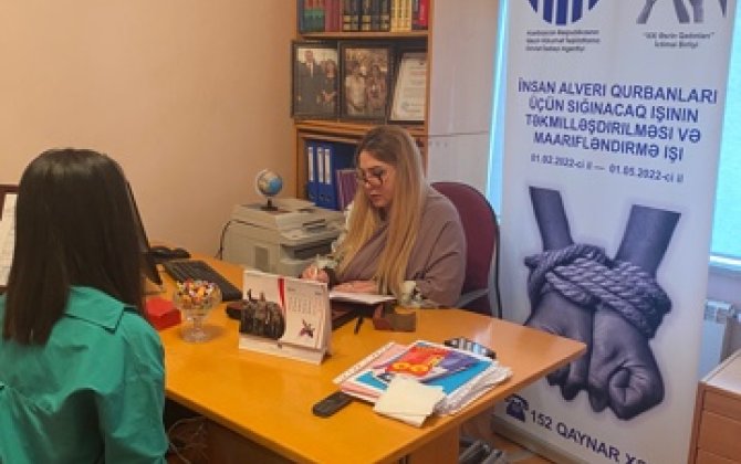 “XXI Əsrin Qadınları” İctimai Birliyi layihəyə yekun vurdu