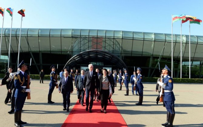 Завершился визит президента Литвы в Азербайджан-(ФОТО)