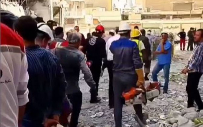 İranda çökən binanın altından daha iki cəsəd çıxarıldı - VİDEO