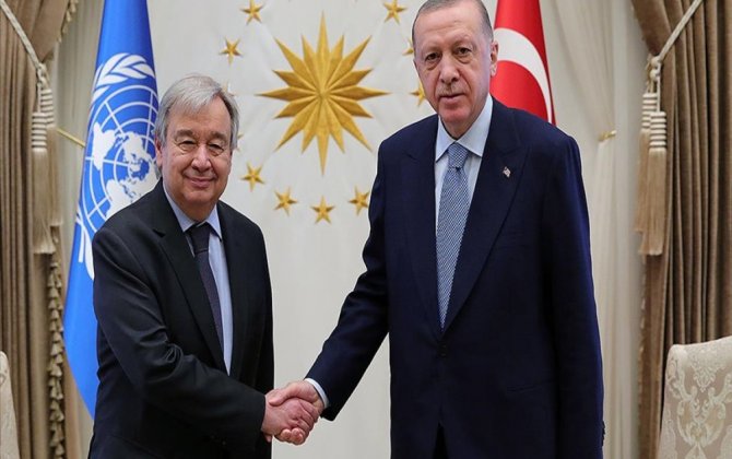 Эрдоган провел переговоры с генсеком ООН