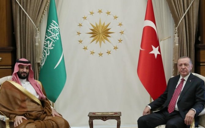 Эрдоган и наследный принц Саудовской Аравии провели переговоры в Анкаре