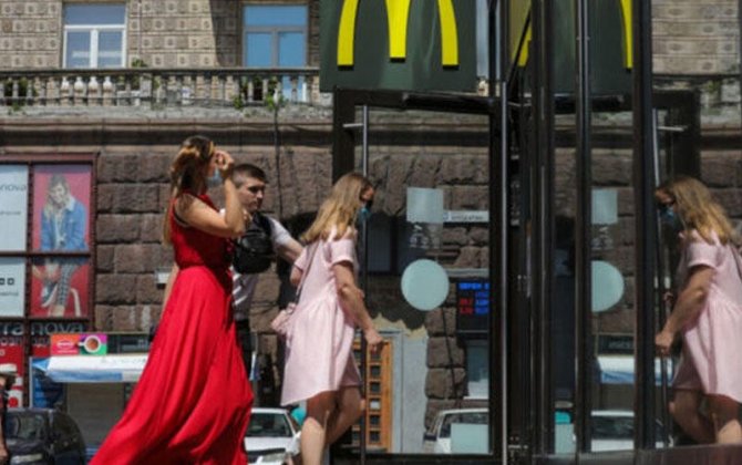 “McDonald's” Ukraynada yenidən faəliyyətini bərpa edə bilər