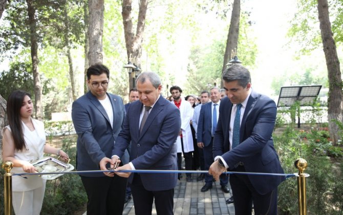 Bakı Dövlət Universitetində Tələbə Elmi-Texniki Yaradıcılıq Mərkəzi açıldı - FOTOLAR