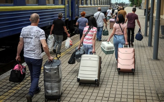 Avropa ölkələrinə üz tutan ukraynalı qaçqınların sayı açıqlanıb