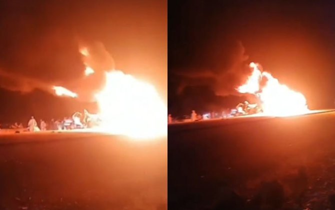 İranda dəhşətli yol qəzası -