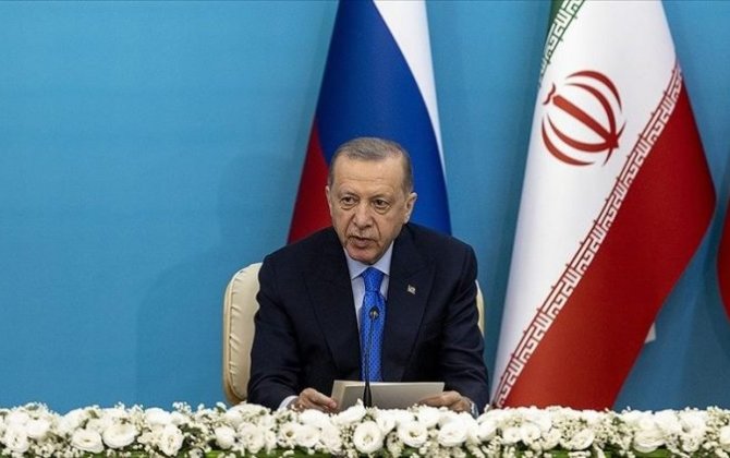 Эрдоган: Турция ожидает от России и Ирана поддержки ее операции в Сирии