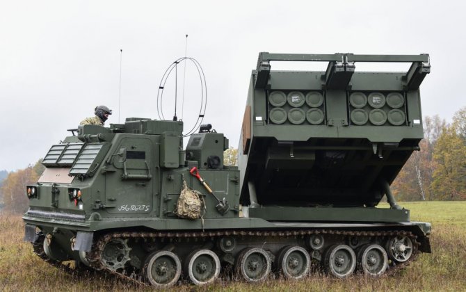 Ukrayna yeni M270 reaktiv yaylım atəş sistemləri əldə edib