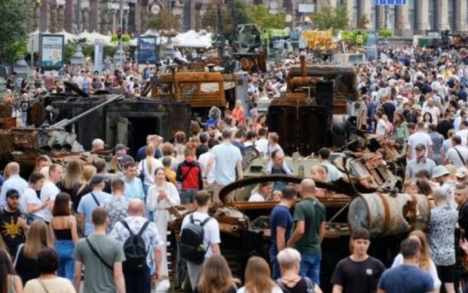 В Киеве организовали выставку уничтоженной российской техники - ФОТО/ВИДЕО