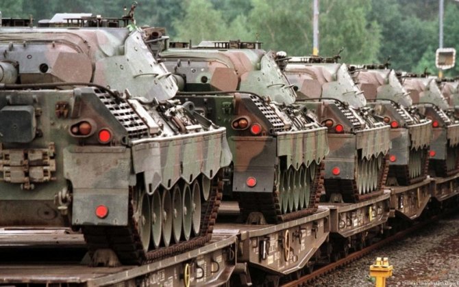 Bundestaq “Leopard” tanklarının Ukraynaya yubanmadan çatdırılmasını istəyir