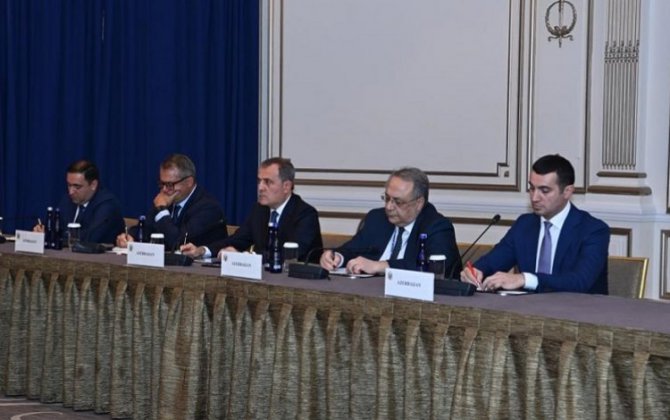 Байрамов обвинил Армению в провокациях на встрече с Блинкеном и Мирзояном - ФОТО