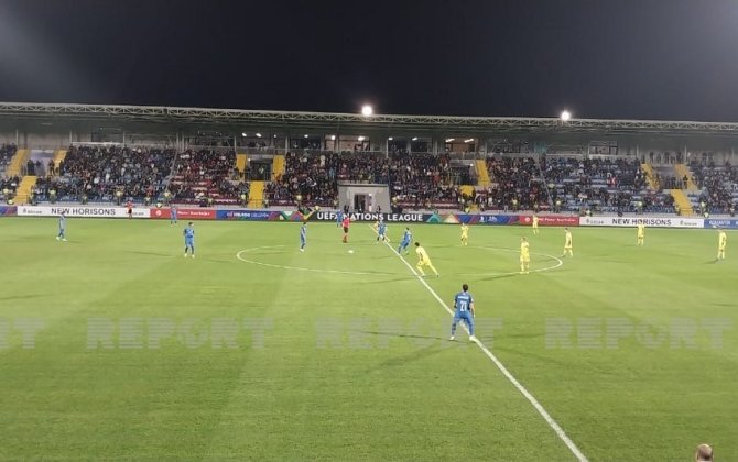 Azərbaycan - Qazaxıstan oyunu başlayıb