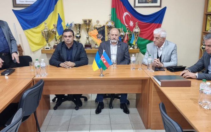 Ukrayna Azərbaycanlıları Birləşmiş Diasporunun növbəti iclası keçirilib - FOTO
