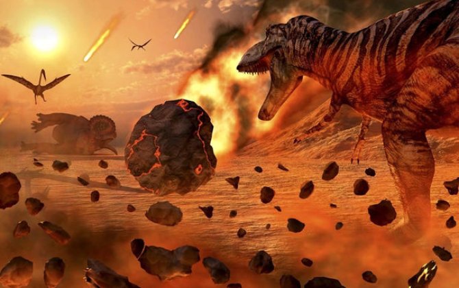 Dinozavrları öldürən asteroidin zərbəsi bir neçə ay davam edən zəlzələlərə səbəb olub