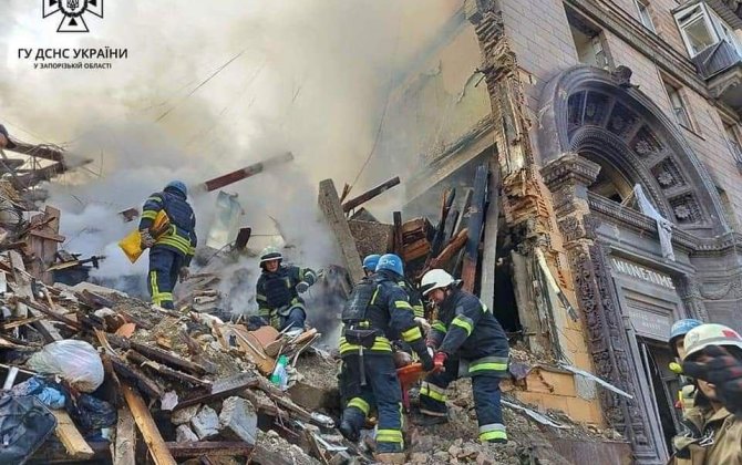 Rusiya ordusu Zaporojyeyə S-300 raketi ilə zərbə endirdi: daha 13 ölü, 89 yaralı...