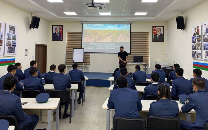 Gömrük Akademiyasında tələbələr üçün təlim keçirildi - FOTOLAR