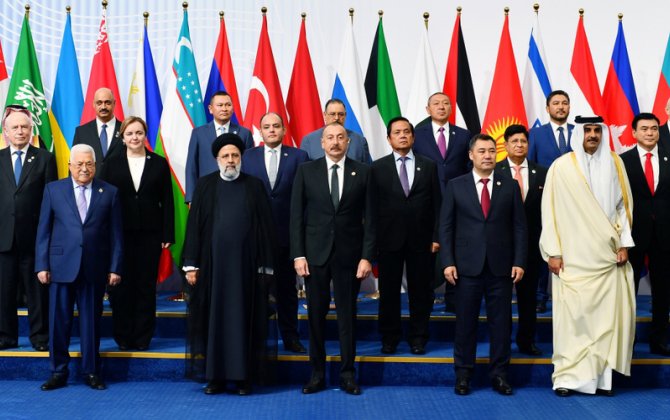 İlham Əliyev Astanadakı zirvə toplantısında iştirak edir - CANLI