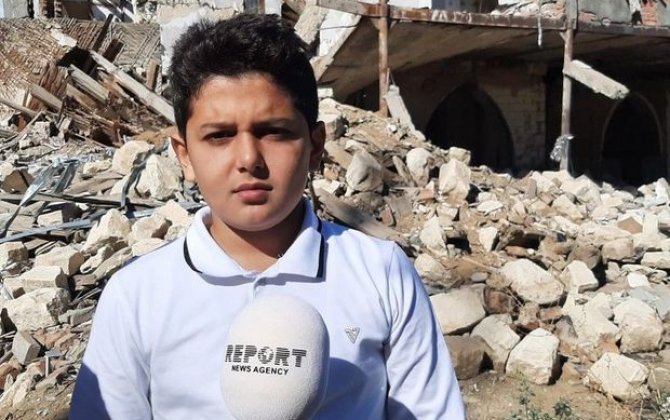 Gəncə terrorunda valideynlərini itirən azyaşlı: “Ermənilər mənim kimi çox uşaqları yetim qoyublar” - FOTO