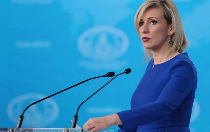 Zaxarova: “Makronun açıqlamalarını kobud və qətiyyən qəbuledilməz hesab edirik”
