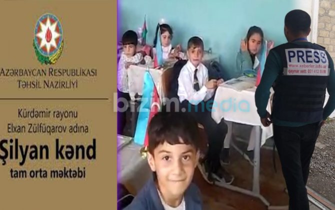 Kürdəmir məktəbinə BASQIN – Şagirdləri ağladan KİMDİR? – VİDEO