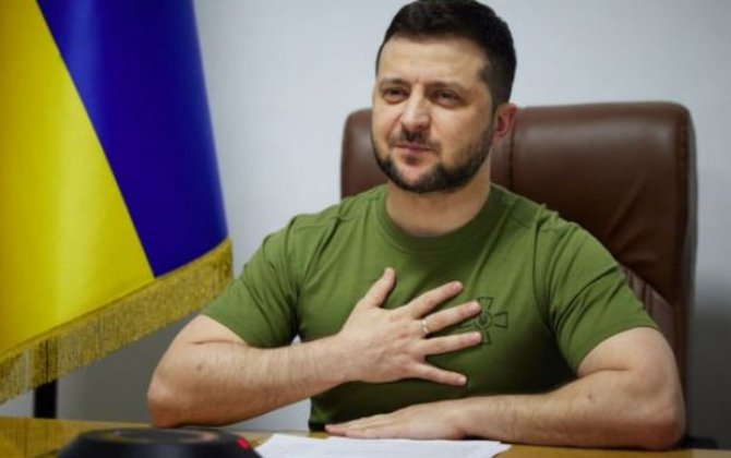 Zelenski Baydenə “gözəl hədiyyə” üçün təşəkkür etdi