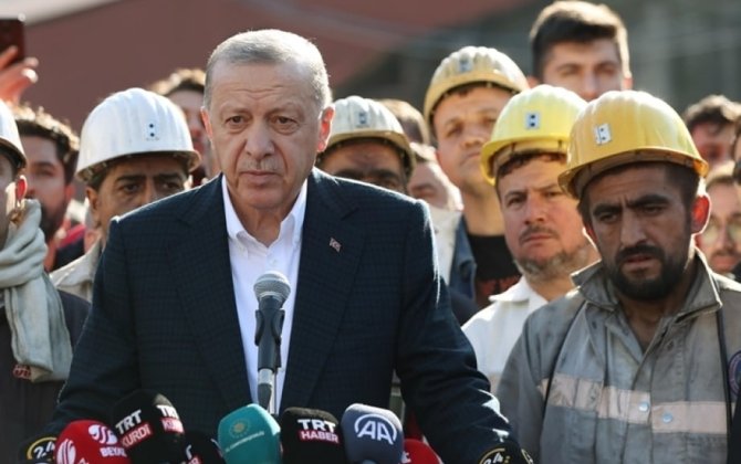 Fəzail Ağamalıdan qardaş Türk xalqına kömür mədənində baş verən partlayışda həlak olanlara görə başsağlığı