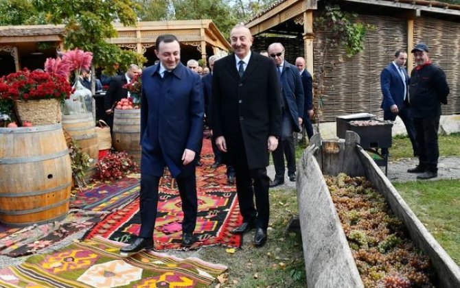 Gürcüstanın Mçxeti rayonundakı Muxrani sarayında mədəni proqram təqdim edilib - FOTO