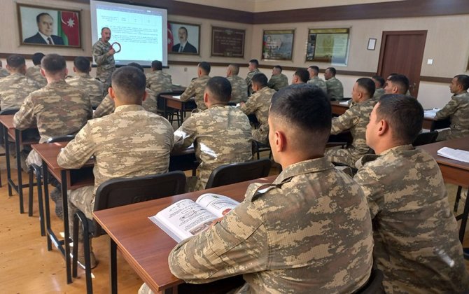 Hərbi Dəniz Qüvvələrində “Dəniz təməl komando kursu” keçirilir - FOTO/VİDEO