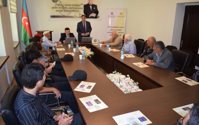 Regionlarda 91 nəfər müharibə iştirakçısına hüquqi konsultasiya xidməti göstərilib