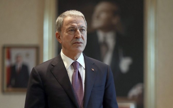 Hulusi Akar Stoltenberqlə görüşüb