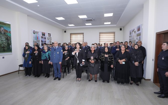 Gömrük Akademiyasında Zəfər Gününə həsr olunmuş tədbir keçirilib - FOTOLAR